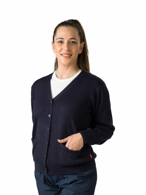 Ζακέτα γυναικεία 103 της Velilla μπλέ σκούρο