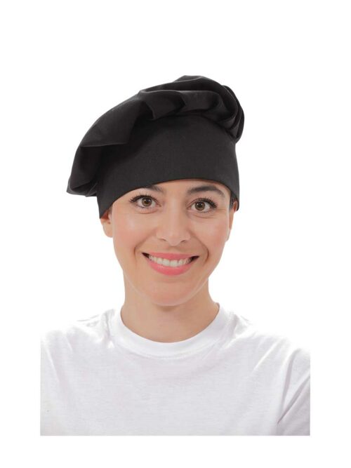 μονόχρωμο σκούφο Σεφ Emil της Uniform μαύρος