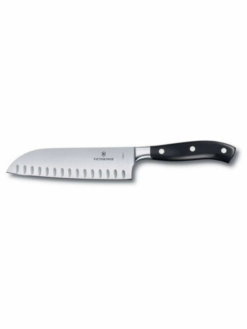 Μαχαίρι Santoku μονοκόμματο με αυλακώσεις 17 εκ. της Victorinox