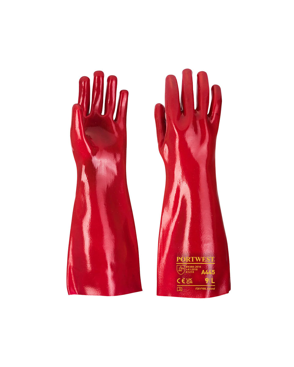 A445 Προϊόν Γάντια Εργασίας Pvc Α445 - Portwest Γάντια εργασίας PVC Α445 - Portwest