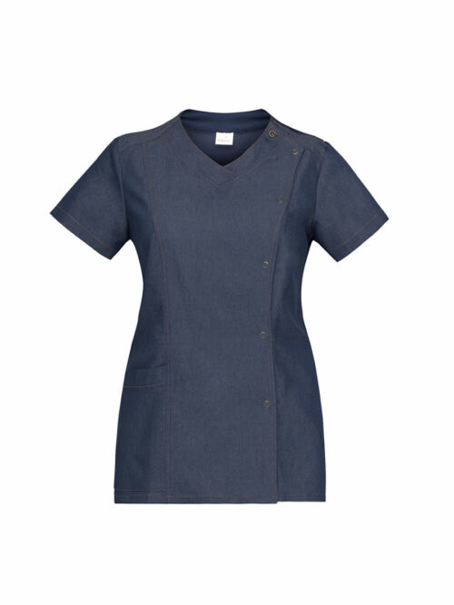 Slim fit σακάκι σεφ Alina από την Giblor's μπλέ