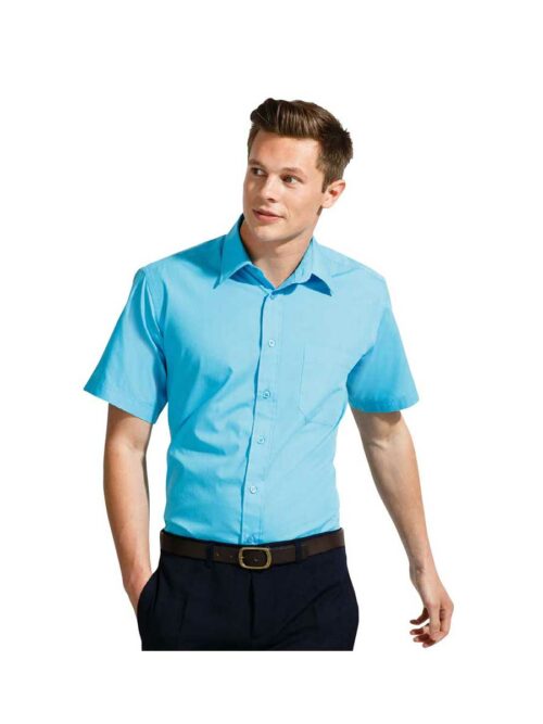 πουκάμισο ανδρικό Bristol της Sol's γαλάζιο