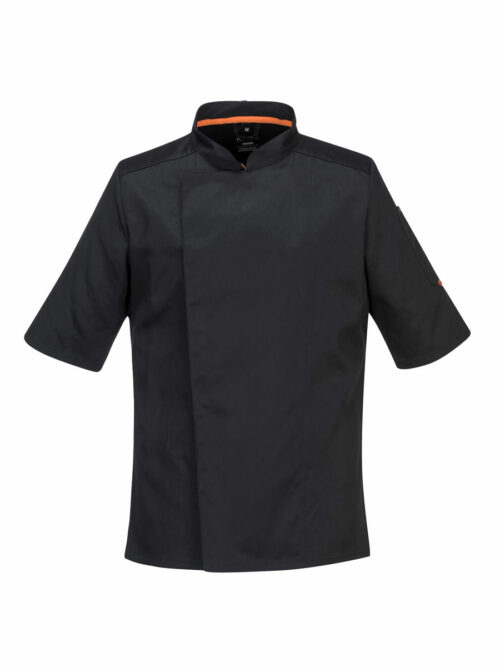 Σακάκι σεφ MeshAir Pro C738 της Portwest μαύρο