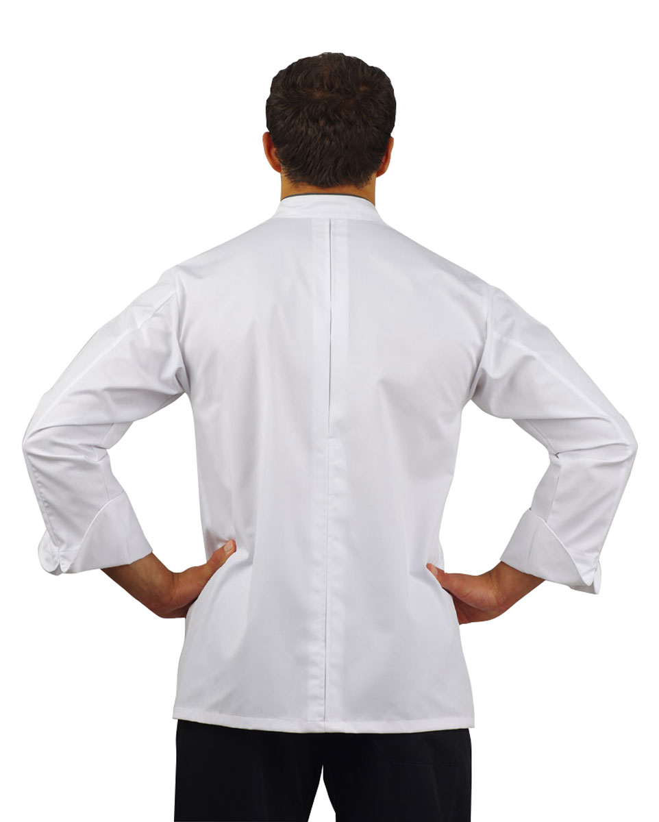 Chef Allan Leyko Gri 2 Προϊόν Σακάκι Σεφ Allan - Uniform Σακάκι σεφ Allan - Uniform - Image 4