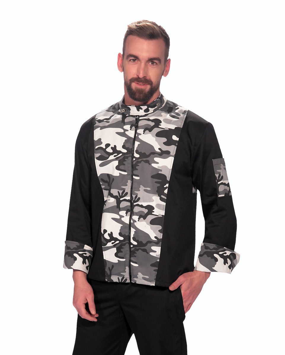 Chef Harley Mayro Parallagh Προϊόν Σακάκι Σεφ Harley - Uniform Σακάκι σεφ Harley - Uniform - Image 4