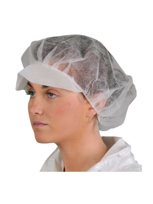 Καπέλο μιας χρήσης με γείσο D109 (100 τμχ) – Portwest