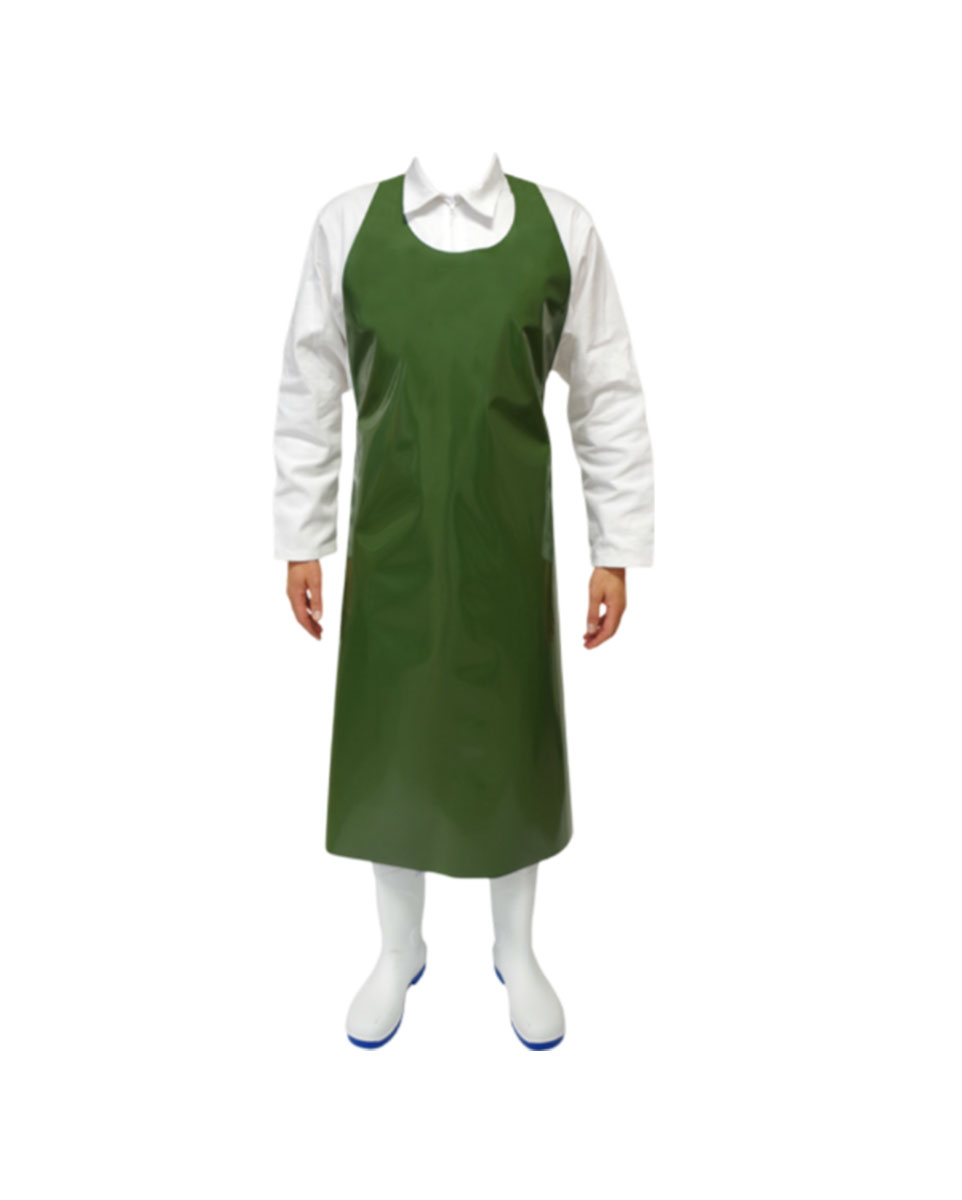 Delta Monoblock Green Προϊόν Ποδιά Εργασίας Delta Monobloc Πράσινη 300Μm - Manulatex Ποδιά εργασίας Delta Monobloc πράσινη 300μm - Manulatex