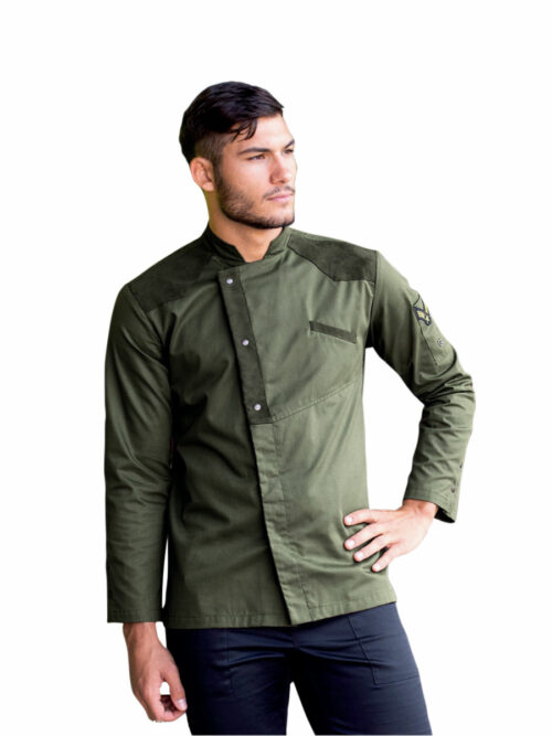 Σακάκι σεφ Goose της Giblor’s χακί