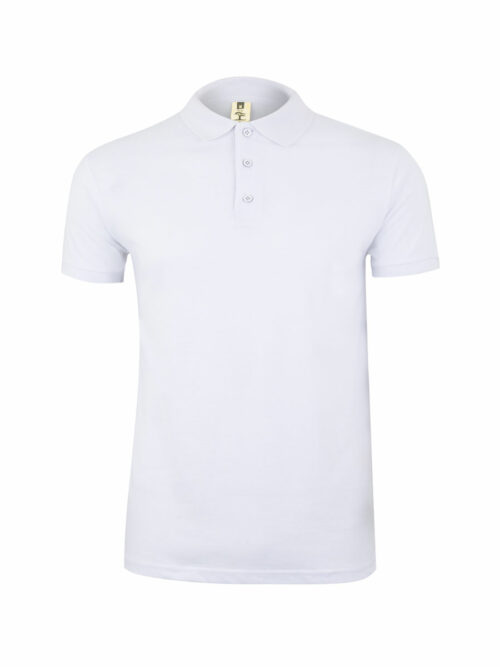 Μπλούζα polo ανδρική λευκή MK215WV Mukua
