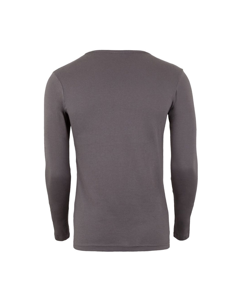 Mk156 Dark Grey 2 Προϊόν Μπλούζα Μακρυμάνικη Paradise Mk156Cv – Mukua Μπλούζα μακρυμάνικη Paradise MK156CV – Mukua - Image 3