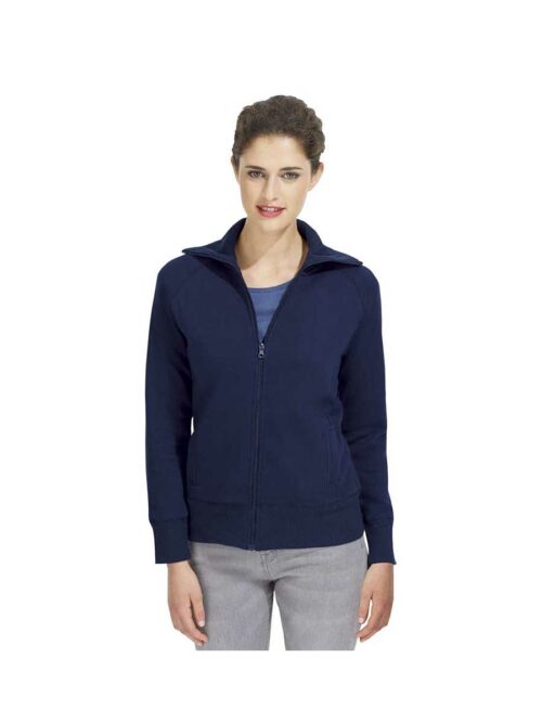 Γυναικεία ζακέτα φούτερ Soda της Sol's μπλέ