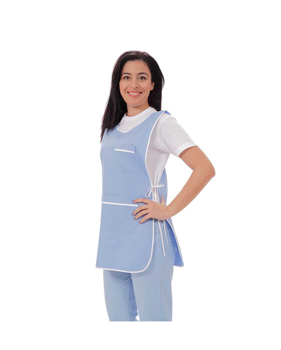 Samaraki Light Blue Προϊόν Ποδιά Εργασίας (Σαμαράκι) 4400 – Uniform Ποδιά εργασίας (σαμαράκι) 4400 – Uniform - Image 11