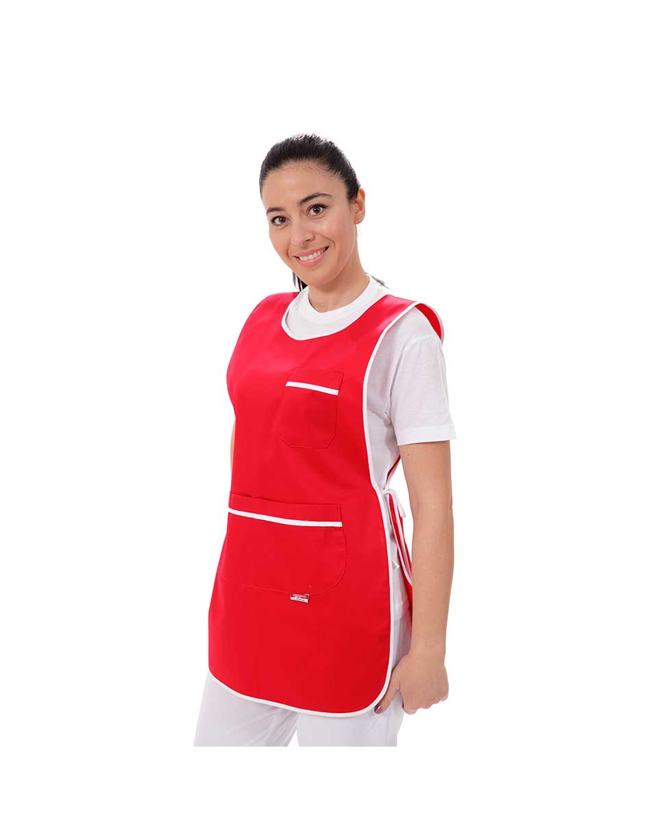 Samaraki Red Προϊόν Ποδιά Εργασίας (Σαμαράκι) 4400 Double – Uniform Σαμαράκι κόκκινο 4400 της Uniform